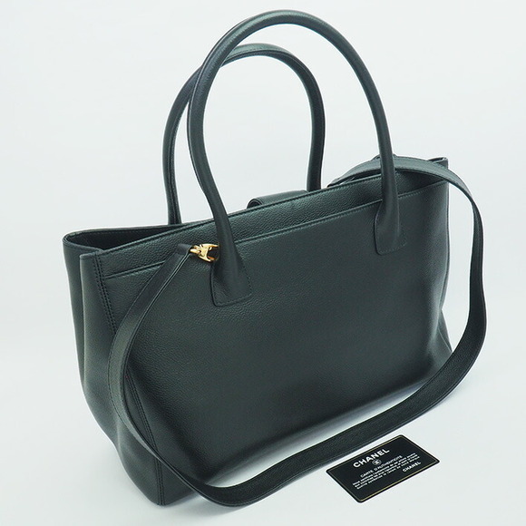 Chanel Shoulder Bag Coco Mark Executive Tote - Picture 2 of 6